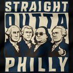 Straight Outta Philly T-Shirt-T-Shirt-My Store-Ink and Empire