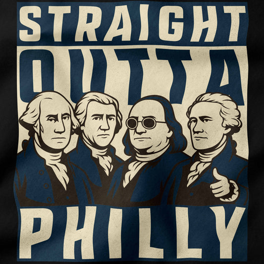 Straight Outta Philly T-Shirt-T-Shirt-My Store-Ink and Empire