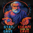 Escape from the Cave T-Shirt-T-Shirt-My Store-Ink and Empire