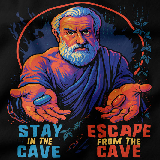 Escape from the Cave T-Shirt-T-Shirt-My Store-Ink and Empire