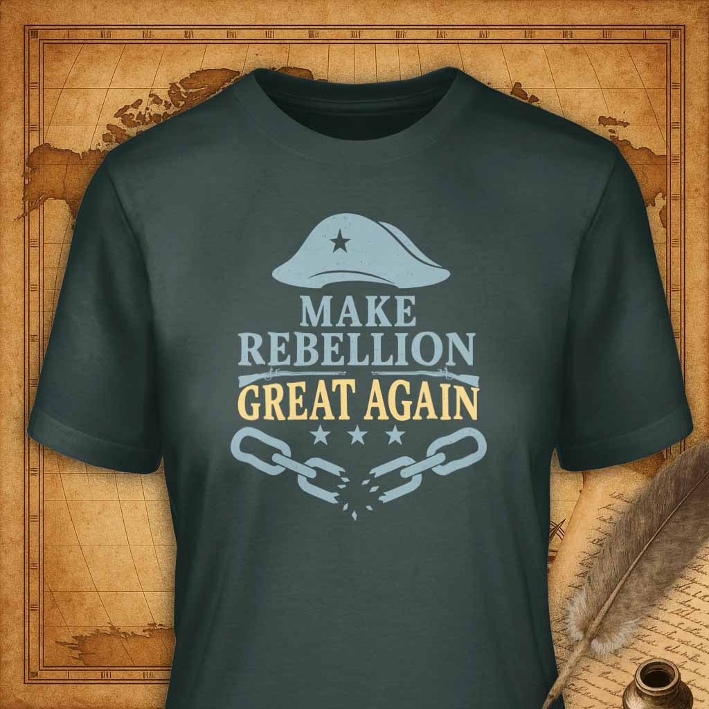 Make rebellion great again T-Shirt-T-Shirt-My Store-Forest Green-S-Ink and Empire