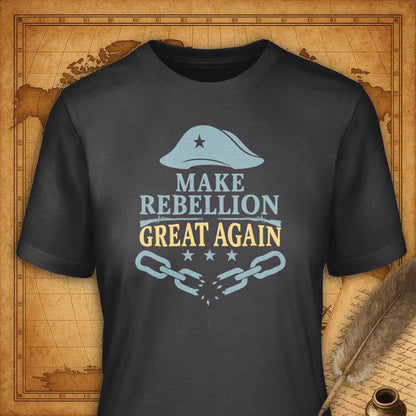 Make rebellion great again T-Shirt-T-Shirt-My Store-Dark Grey-S-Ink and Empire